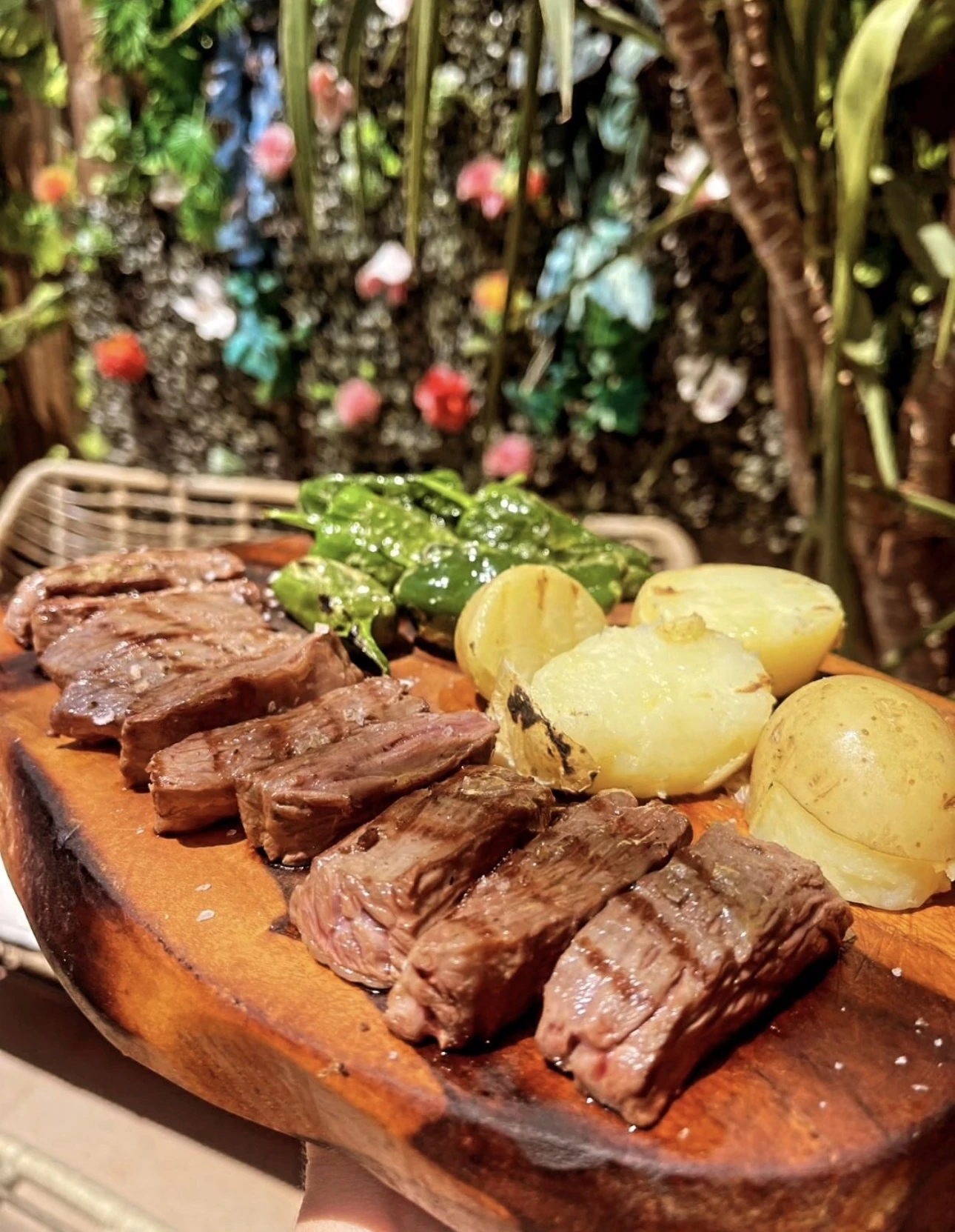 Carne a la brasa